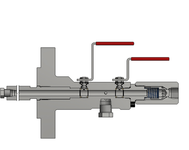 Retractable Injection Quill Emt Pipe Cleaning Pig