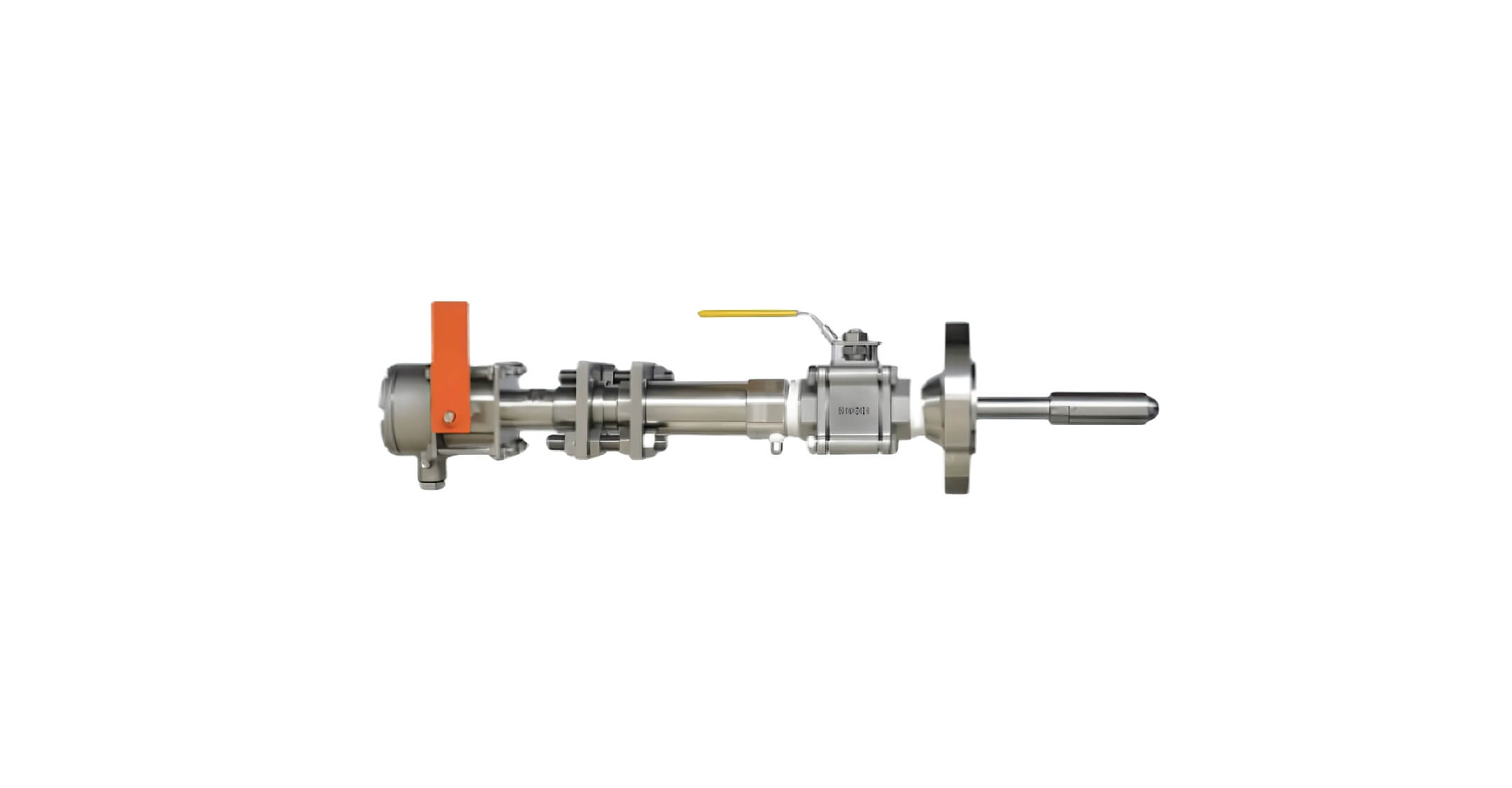 Removable Pig dectetor with a ball valve