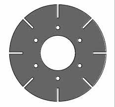 Gauging plate