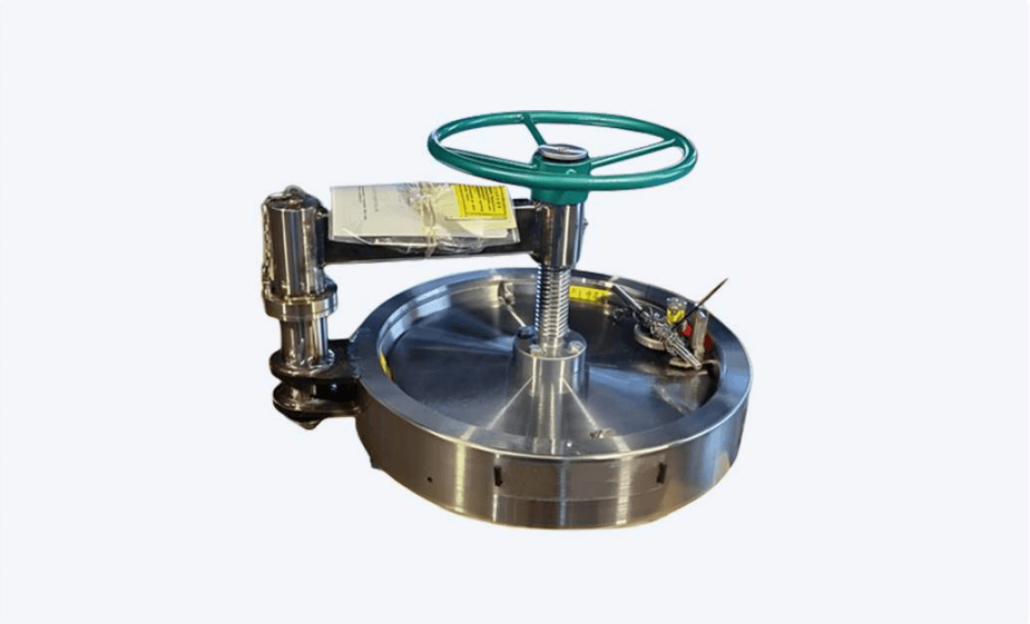 Lock Ring Type Quick Opening Closures EMT Pipe cleaning pig