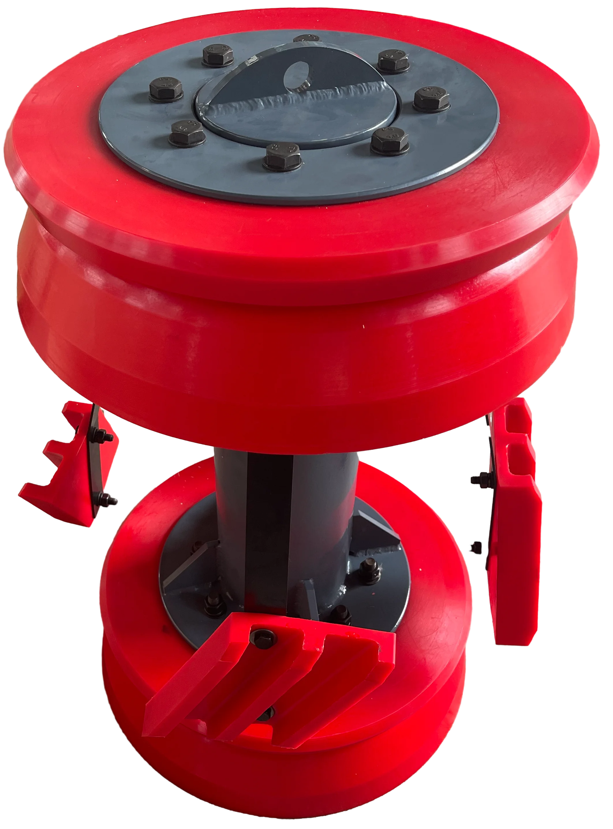 Piping Pig con cepillos de poliuretano4shes4 pipeline pig